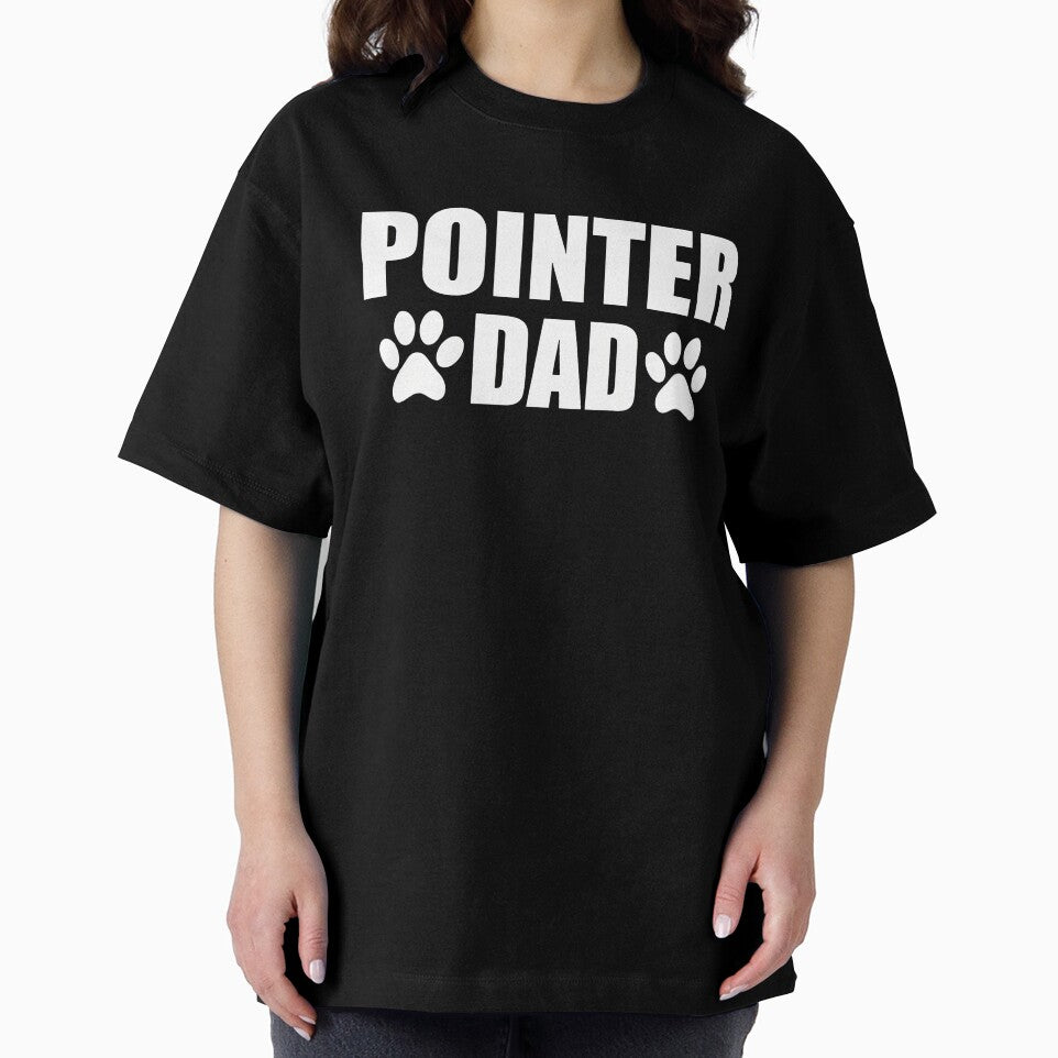 Pointer Dad Paw Print Dog Lover Pet Owner Gift by SoyLamderma