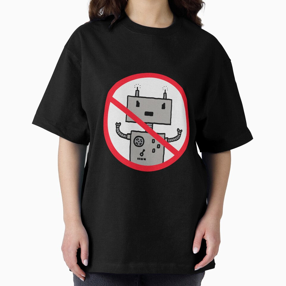 No Robots! Sign by Lisi's Designs