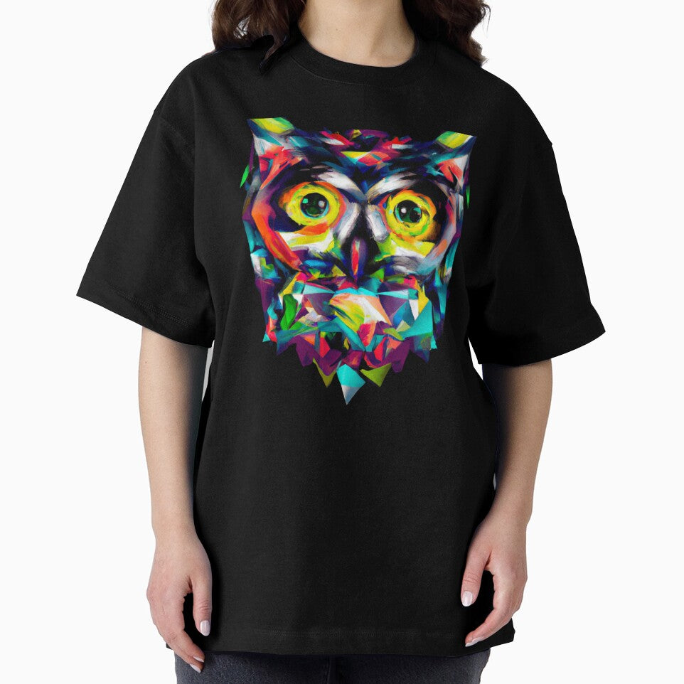 Owl Colorfull shapes by FreeMind-Design