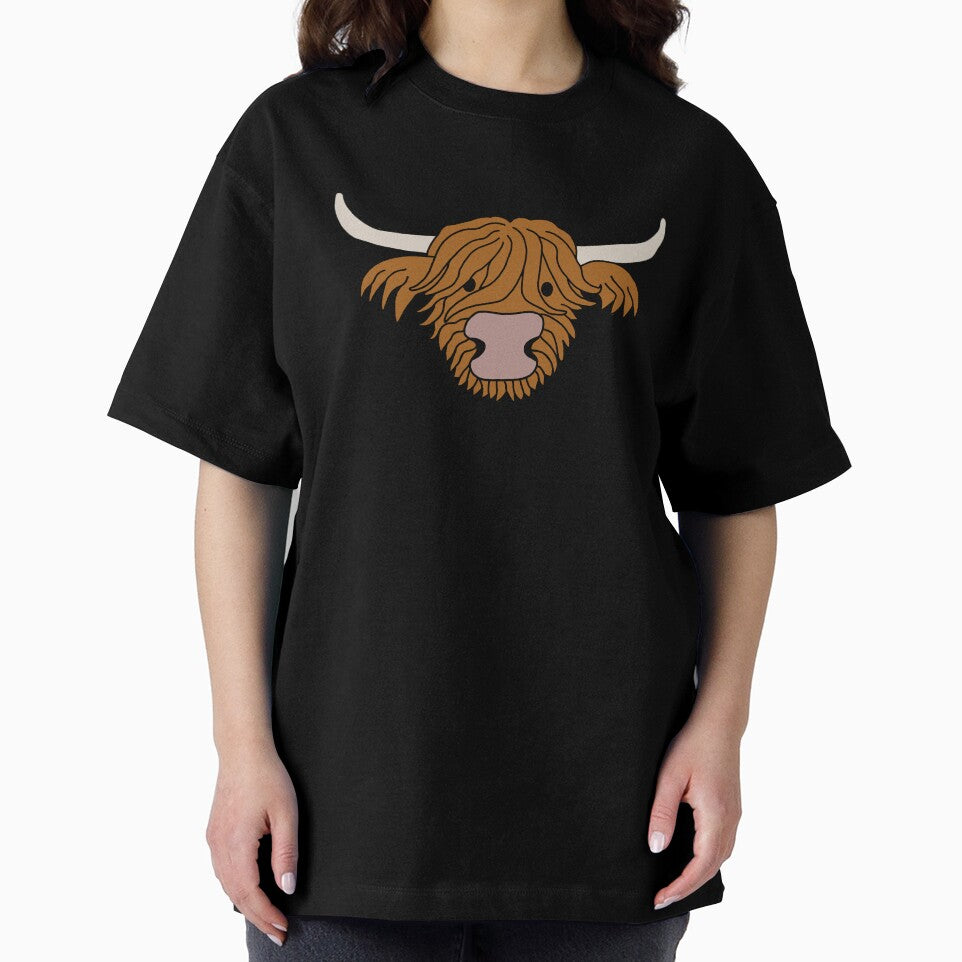 Cute Highland Cow Cartoon by Scat the cat