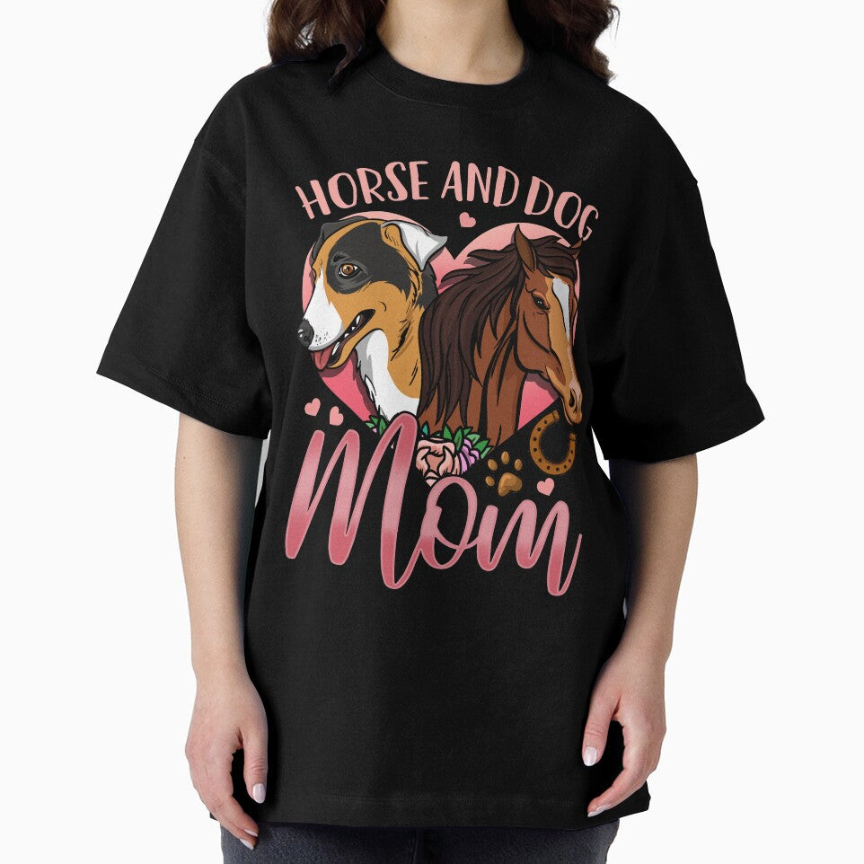Horse Dog Horse And Dog Mom by CreativeGiftShp