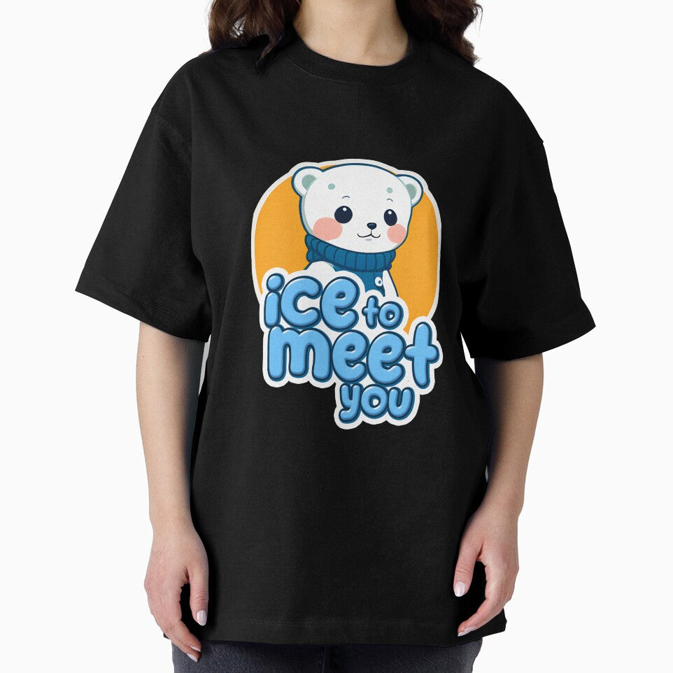 Ice to Meet You: Cute Polar Bear Sticker by RGB-crayon