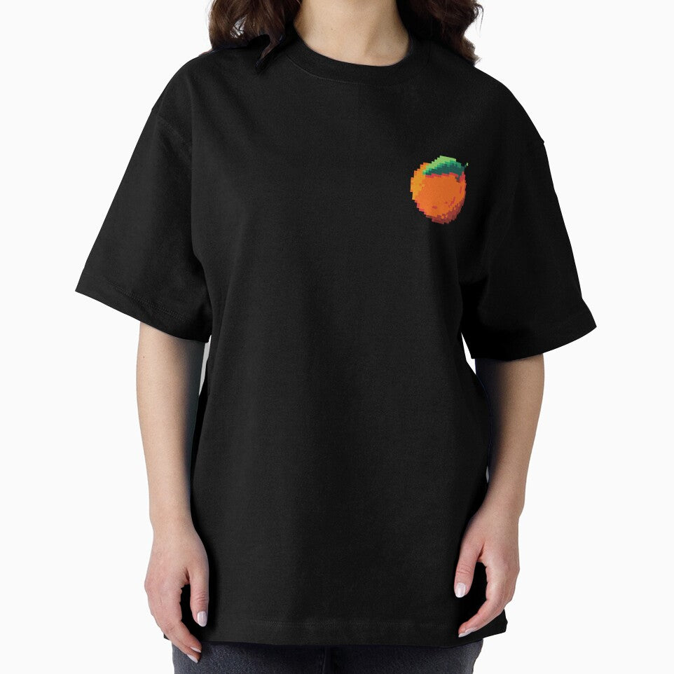 Pixel Grapefruit - pixel food art by LittleFoodShop