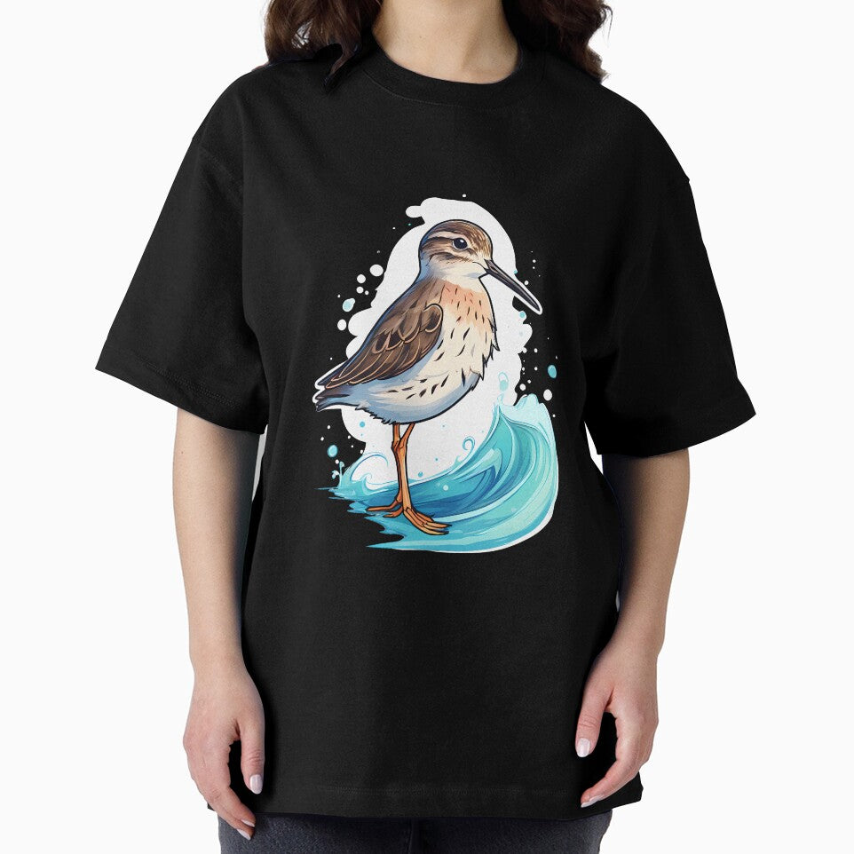 Coastal Charm with Sandpiper by Mechanical-Artt