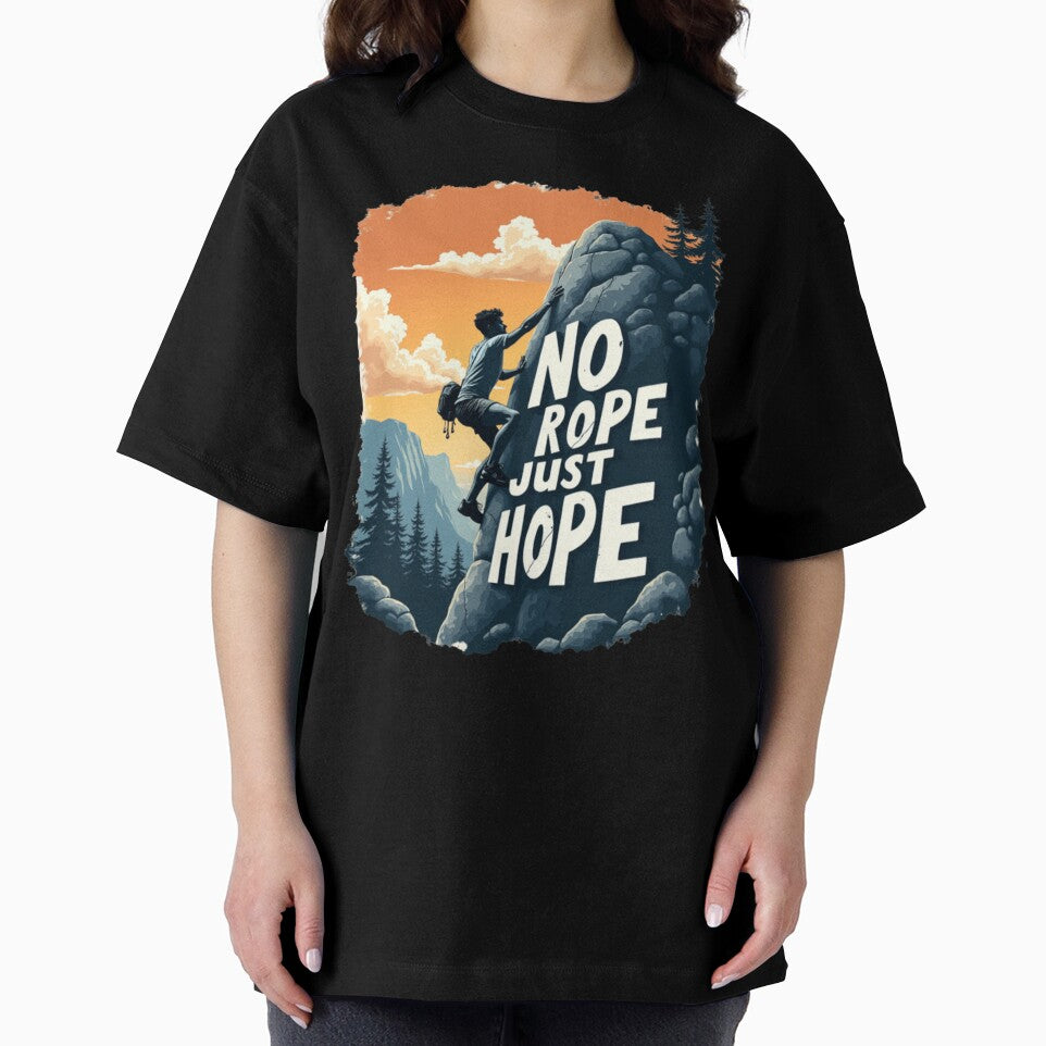 No Rope Just Hope by PerkzPrints