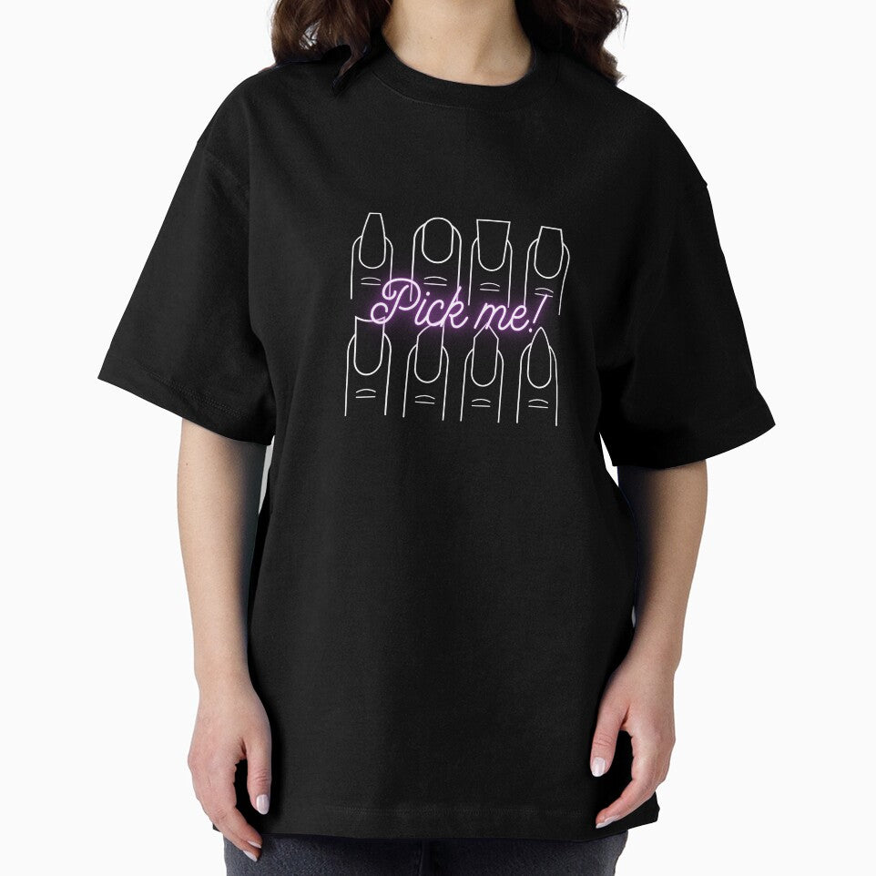 Cute Nail Shape Chart Shirt for Techs by Har-de-Har