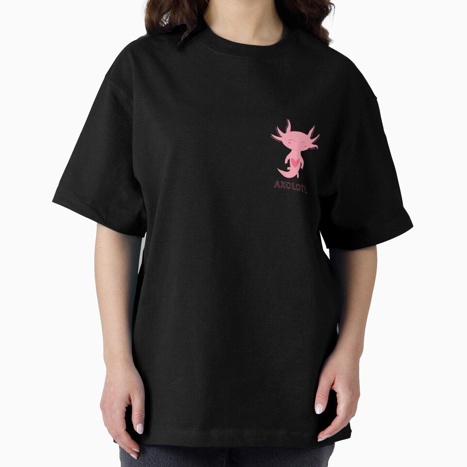 Cute Pink Axolotl by DoubleTroubleJ
