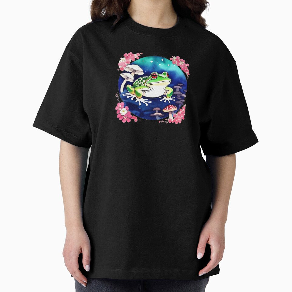 Flower Branch Frog by Whimsy Fae Studio