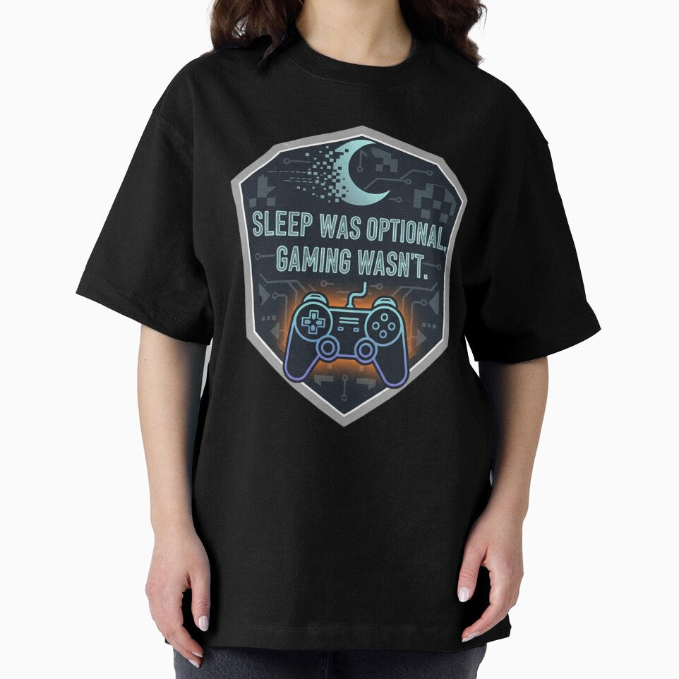 Sleep Was Optional. Gaming Wasn’t. by VireonTees
