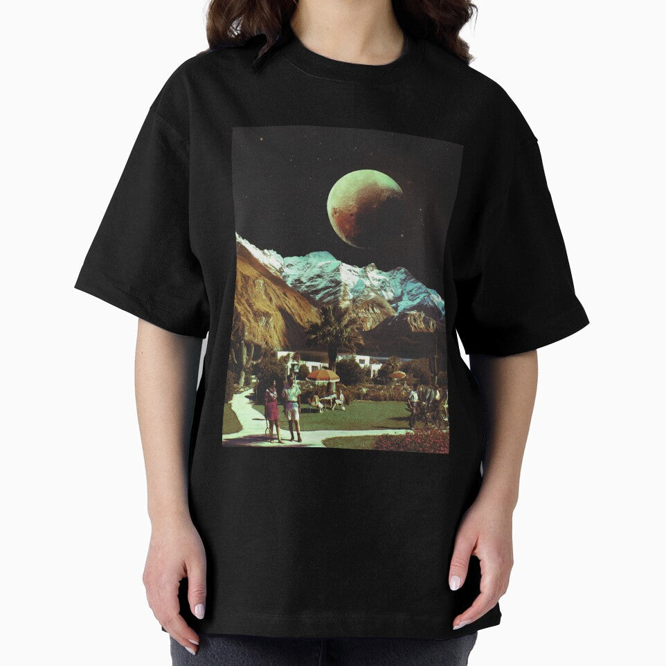 Pluto View Resort - Retro Futurism, Space Aesthetic, Vintage Sci Fi by jessgaspar