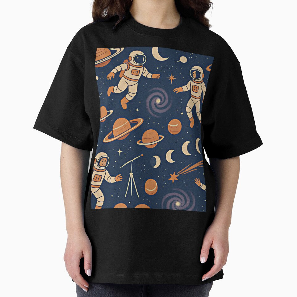 Science and STEM Retro Space Astronomy Design by dxange
