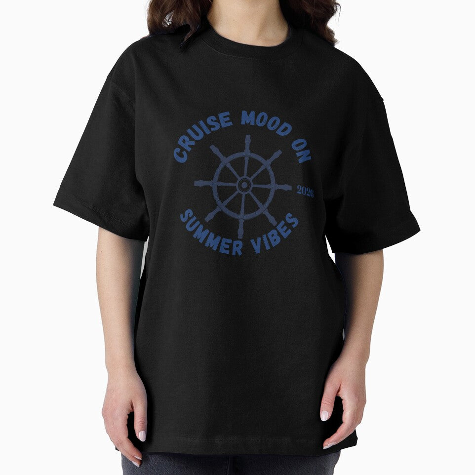 Cruise Mood On T-Shirt – Out of Office Vacation Shirt, Cruise Life Tee, Travel & Holiday Outfit by The Sea Side