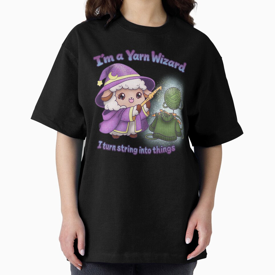 I’m a Yarn Wizard – Knitting Magic Craft by DerpCat Sketches