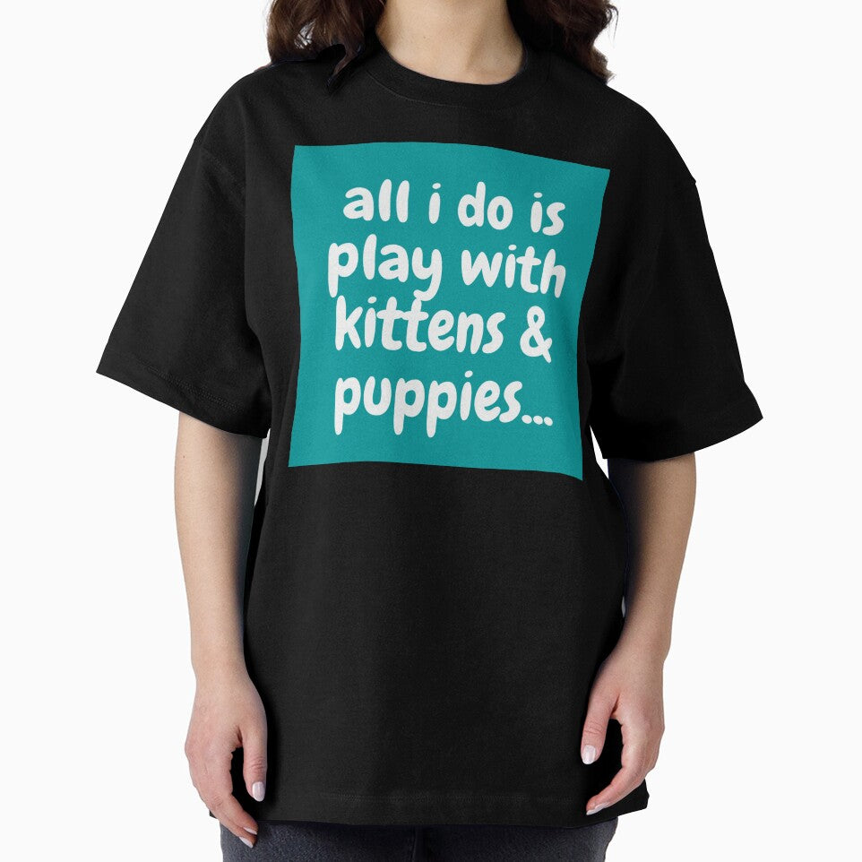 all i do is play with kittens & puppies - Veterinary Joke by Mepatch