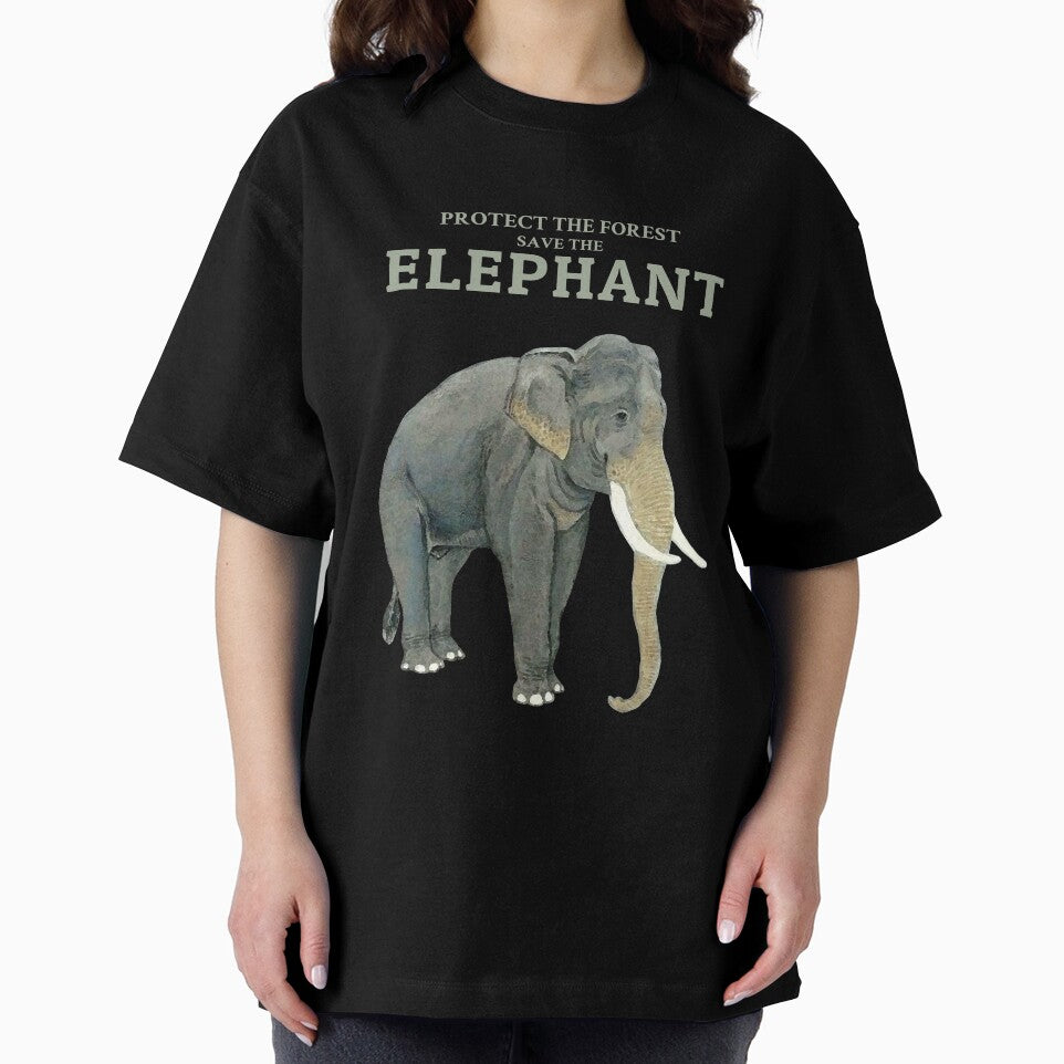 Protect the Wildlife Save the Elephant by KewaleeTee