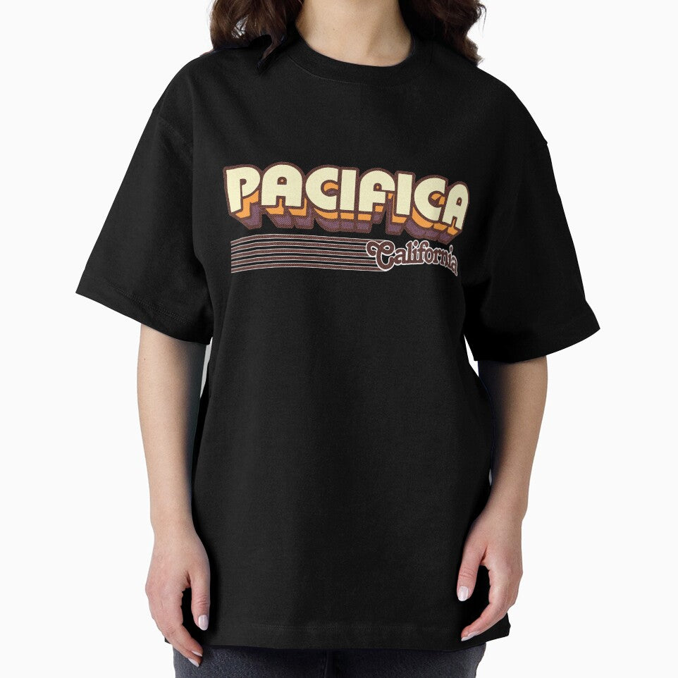 Pacifica, California | Retro Stripes by retroready