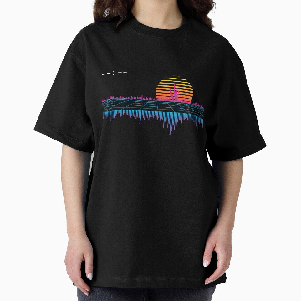 Retrowave Synthwave Vaporwave Sunset Aesthetic T-Shirt by DArtfulStudio