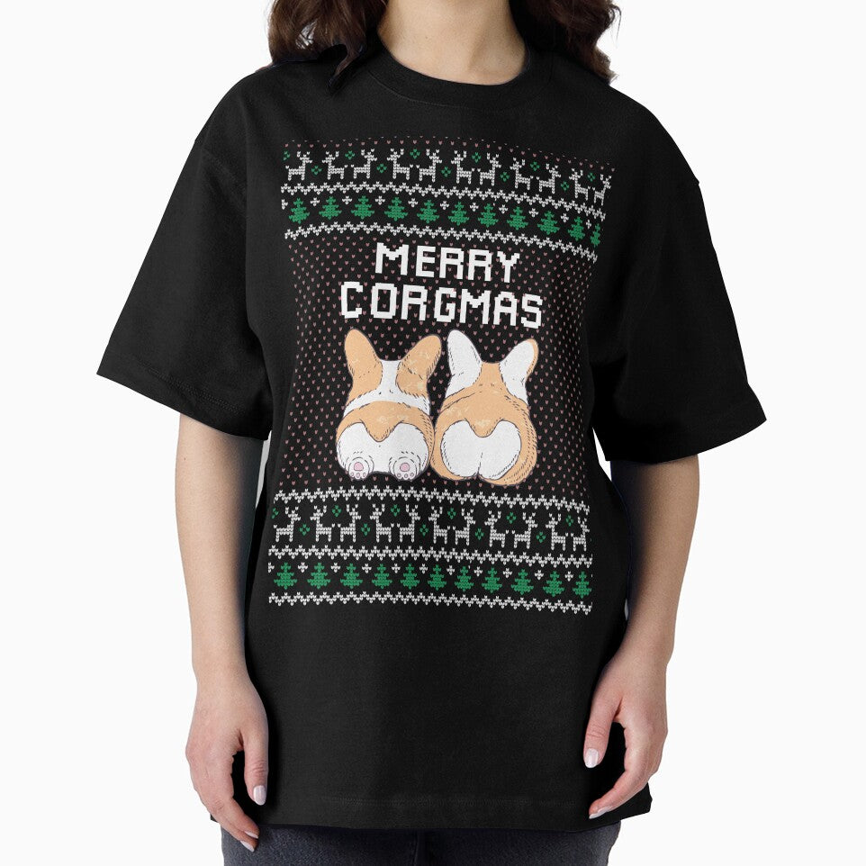 Corgi Butt Christmas Sweater by DogsHearted