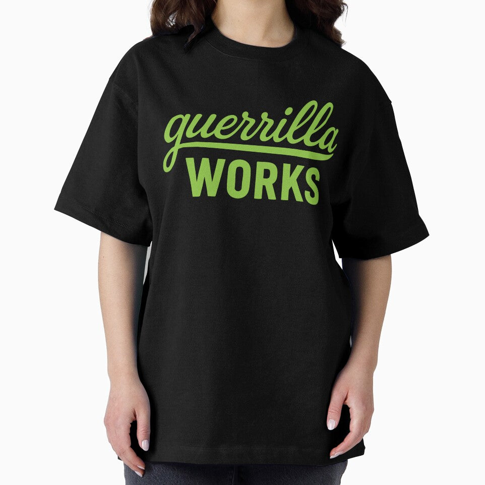 Guerrilla Works Brand Green Wordmark by GuerrillaWorks