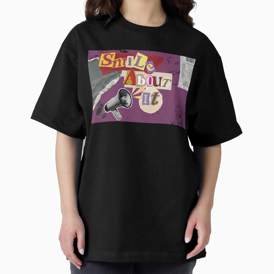 Smile About It | Grunge Y2K Design by CyberangelPrint