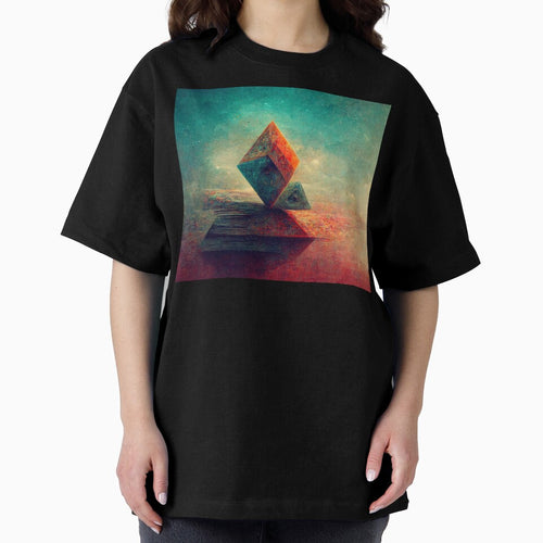 Abstract futuristic colorful landscape stone. by Maniock