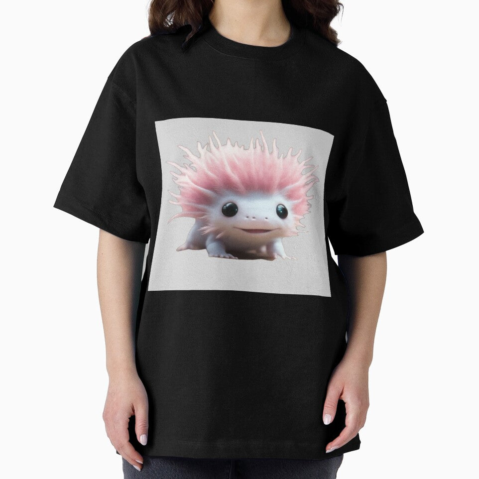 A Cute Axolotl (Background 12) by Midnight Veil Designs