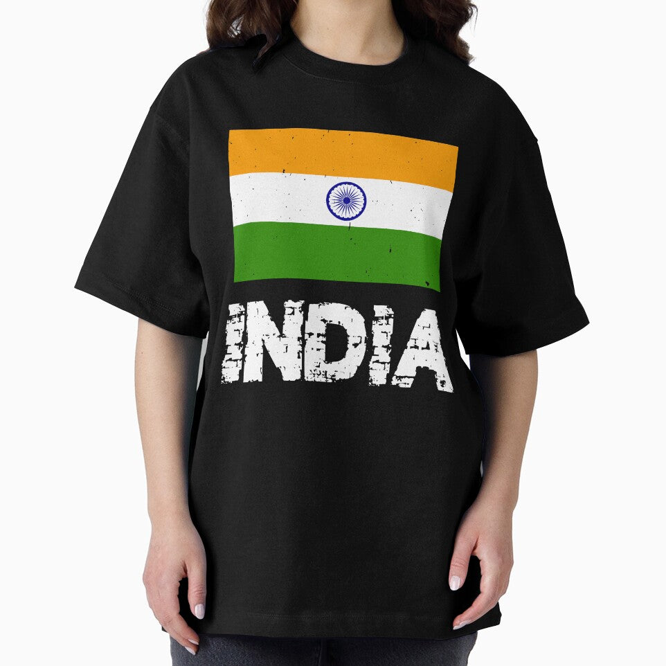 India Flag T-Shirt for Men and Women by AllStarMerch