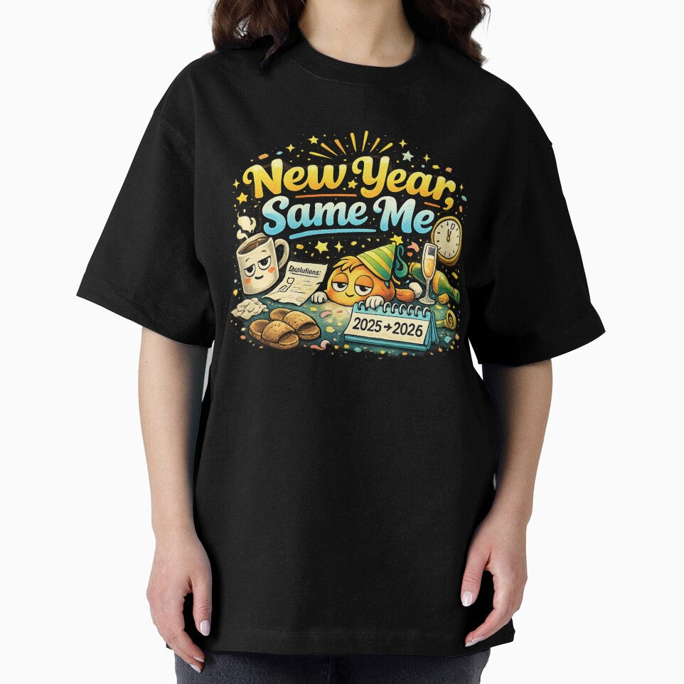New Year Same Me Energy by Doodle Dreamer