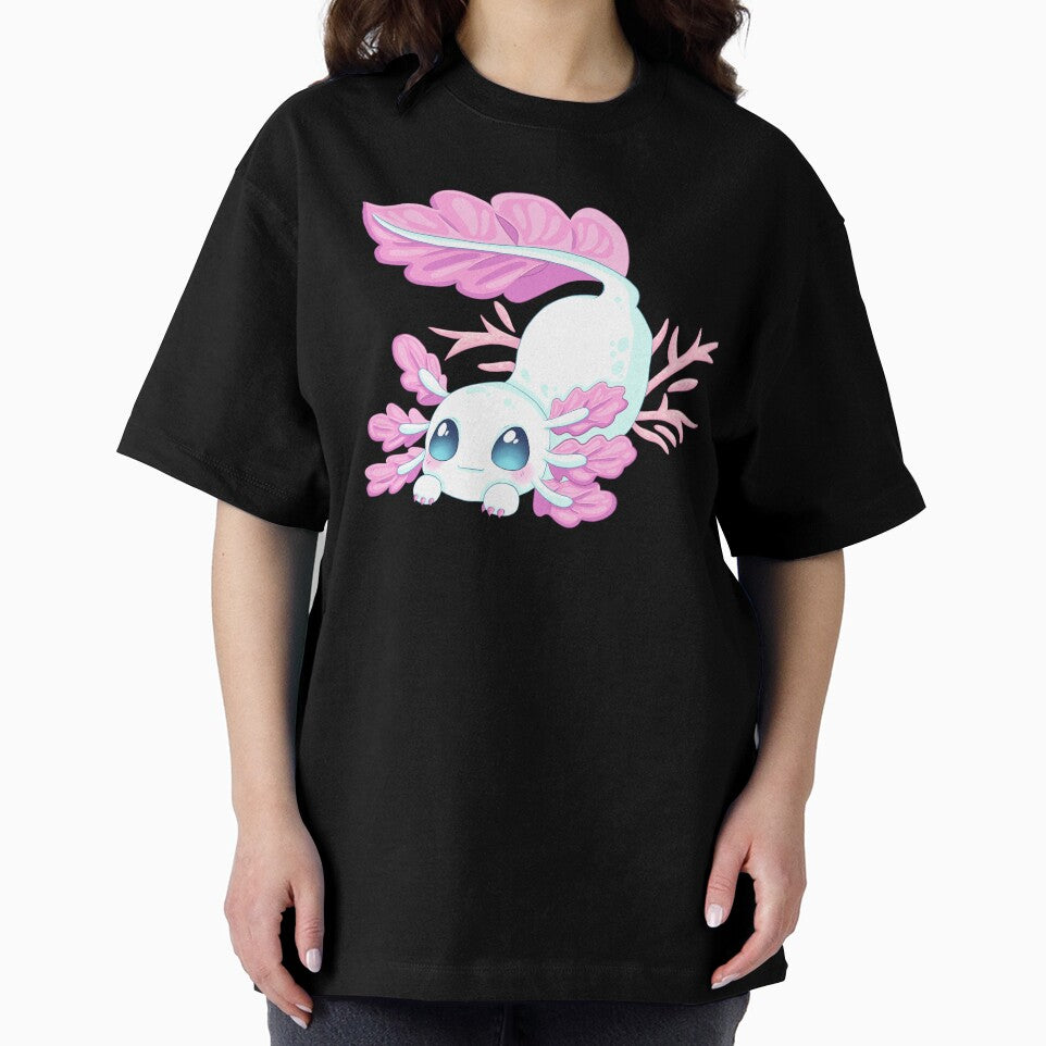 Cyan Axolotl by Art_with_Honesty