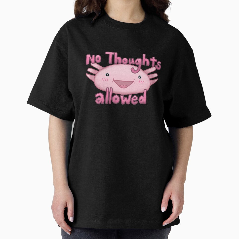 Axolotl No Thoughts Allowed by Merl-designs