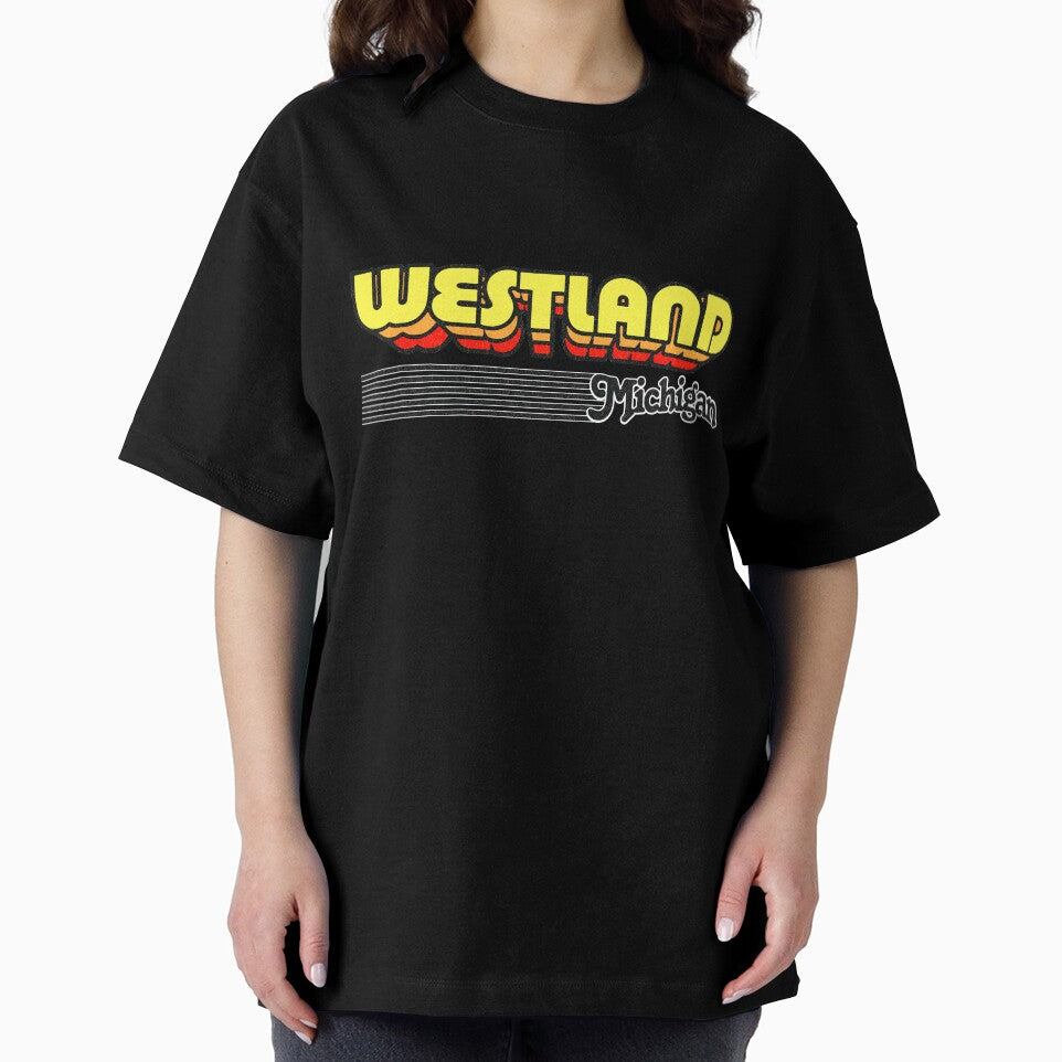Westland, Michigan | Retro Stripes by retroready