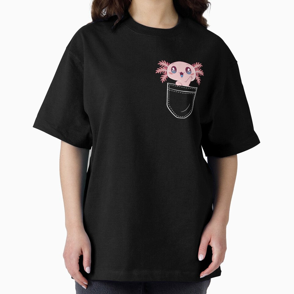 Kawaii Axolotl in Pocket Funny Axolotl Lover Cute Axolotl by lanynx design