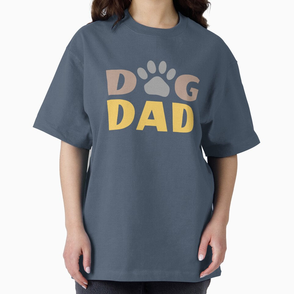 Dog Dad Paw Print Dog Lover Canine Father by AntiqueImages