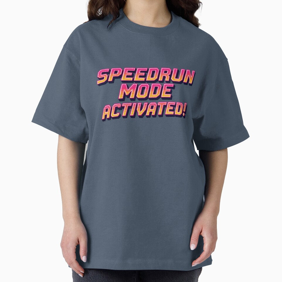 Speedrun Mode Activated: Retro Pixel Screen by Jollys-ArtShop