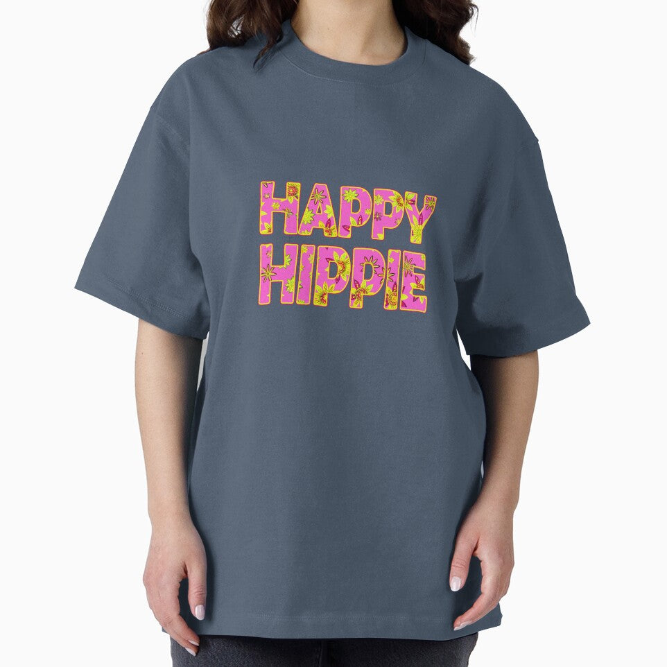 Happy Hippie Words Flower Power Free Spirit Hippie Vibes 2 of 4 by Beachy