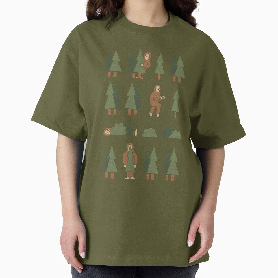 Bigfoot Forest by HandsOffMyDinosaur