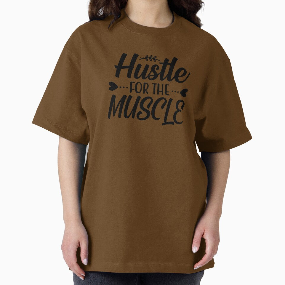 Yoga Quote Hustle For The Muscle Motivational Saying by SoccaTamam