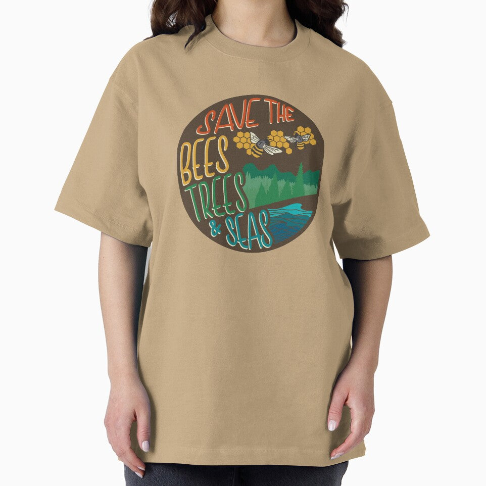 Save The Bees, Trees, & Seas | Earth Tones by CarlosAlberto