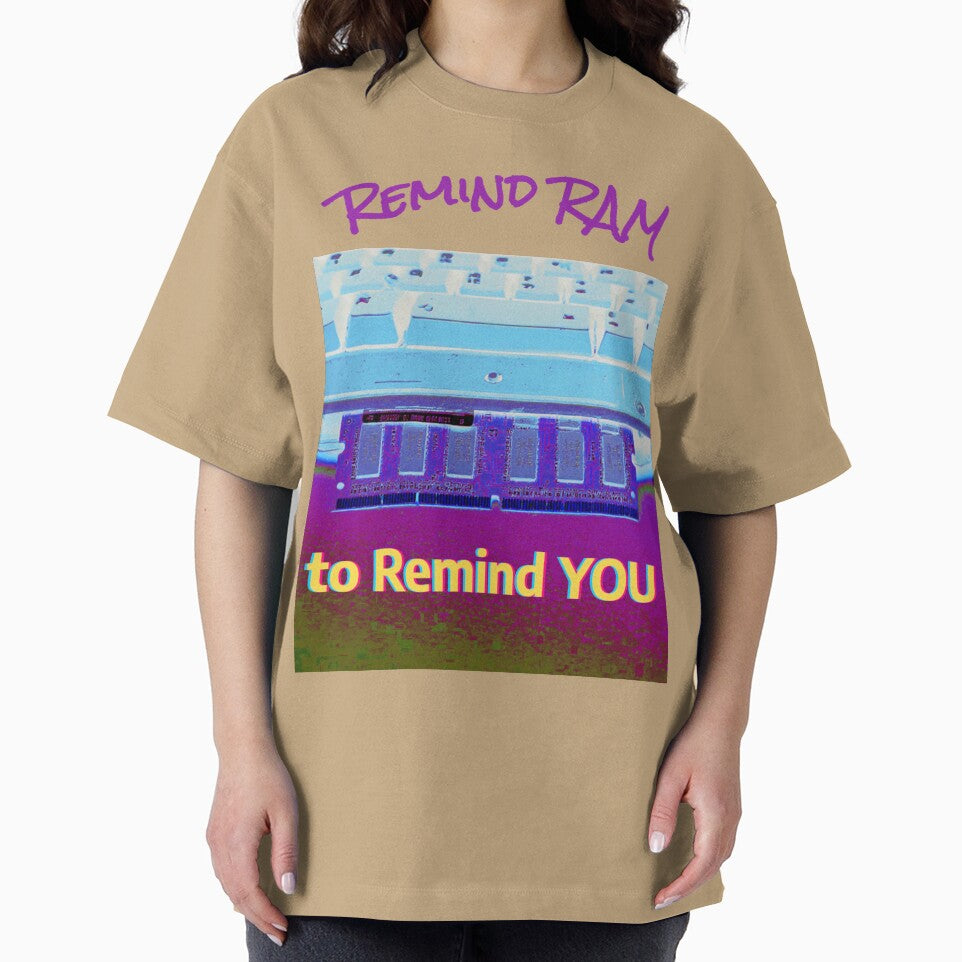 Remind RAM, a computer humor gift, for the geek and computer lover by PiperParrot