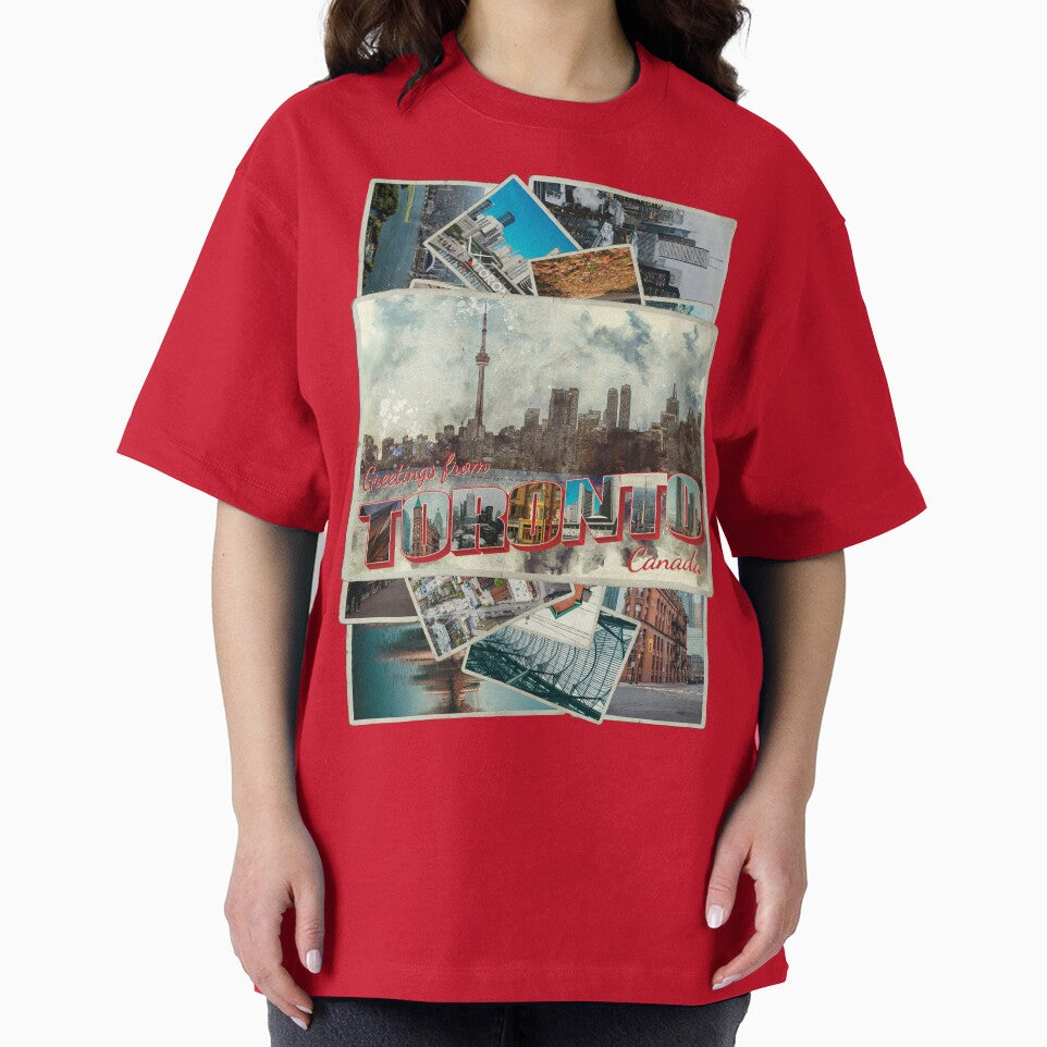 Greetings from Toronto in Canada Vintage style retro souvenir by DeveloperProp0