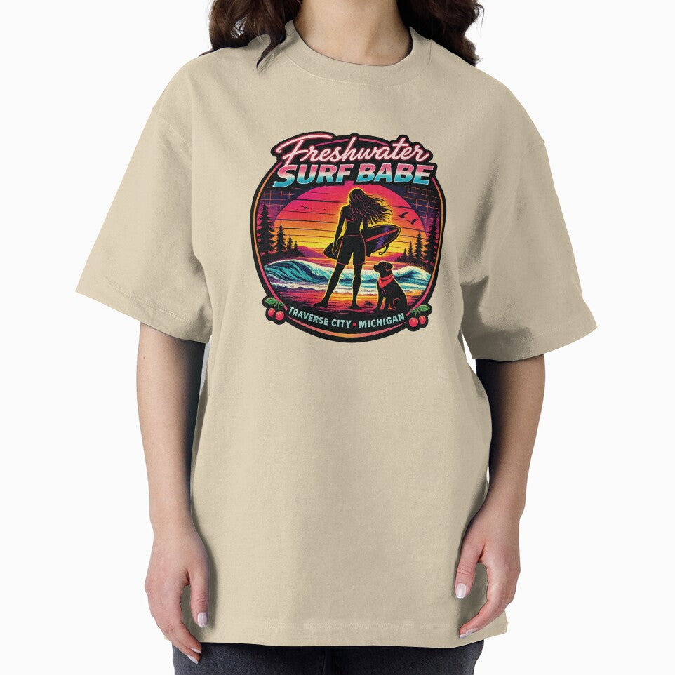 Freshwater Surf Babe T.C. Michigan by FreshWaterWares