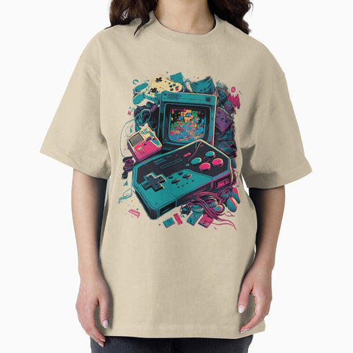 90s retro gaming with vivid colours by Xiangster987