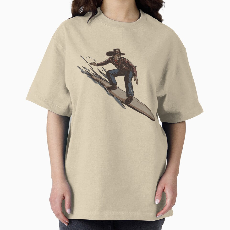 Surfing Cowboy by CleverILY