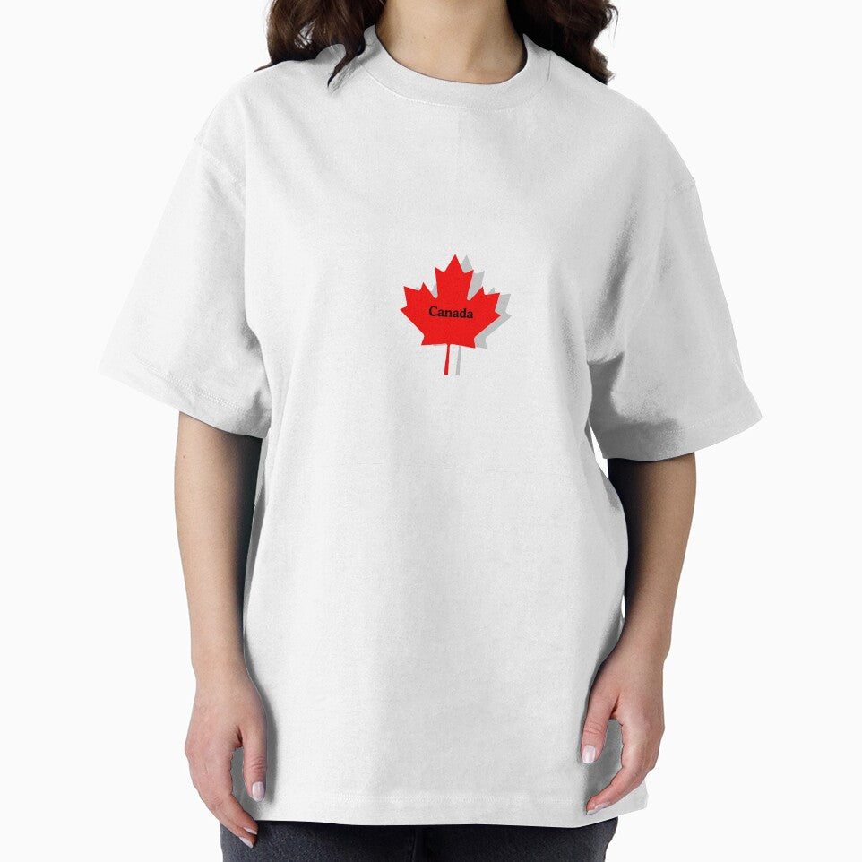 Minimalistic Canadian Red Maple Leaf by atCase