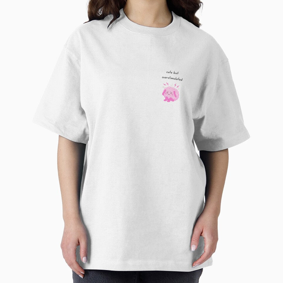 Cute But Overstimulated – Funny Soft Girl Mental Load Design by My Gluten Free Life UK