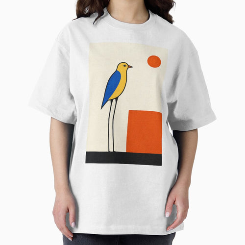 "Tall Bird at Dusk" - Modern Bird Art by Filora Atelier | Bird Art