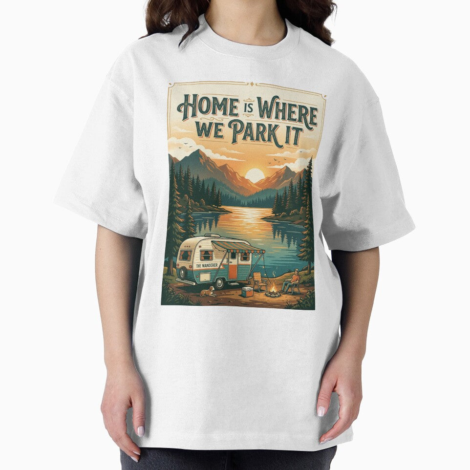 Home Is Where We Park It – RV Life Camping Design by PGRprint