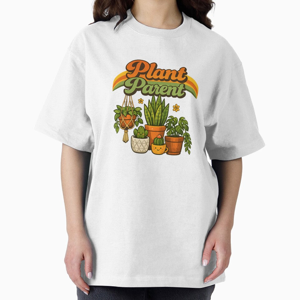 Plant Parent | Retro Houseplant Lover Vintage Botanical Gardening T-Sh by jahiggin