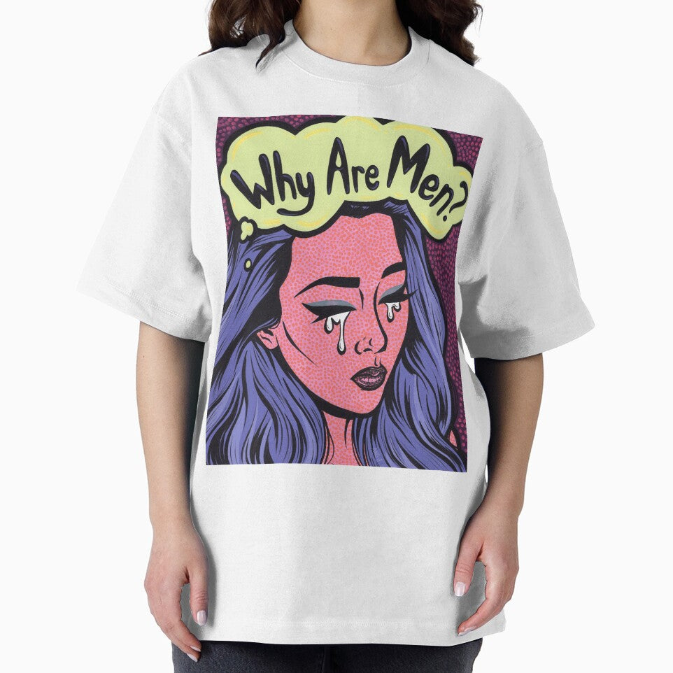 Why Are Men? Crying Comic Girl by turddemon