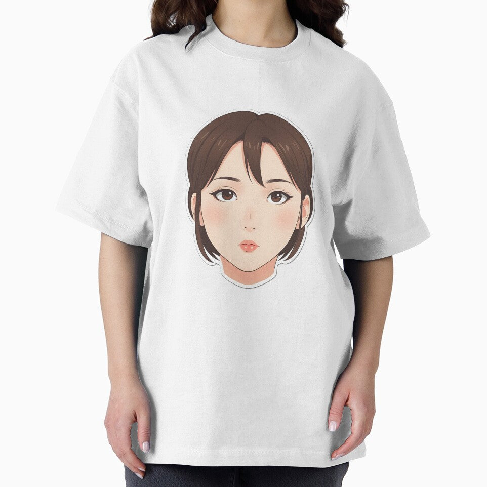 Minimal Anime Face Line Art – Expressive Minimalist Character Design - 2 by RELAX STATION